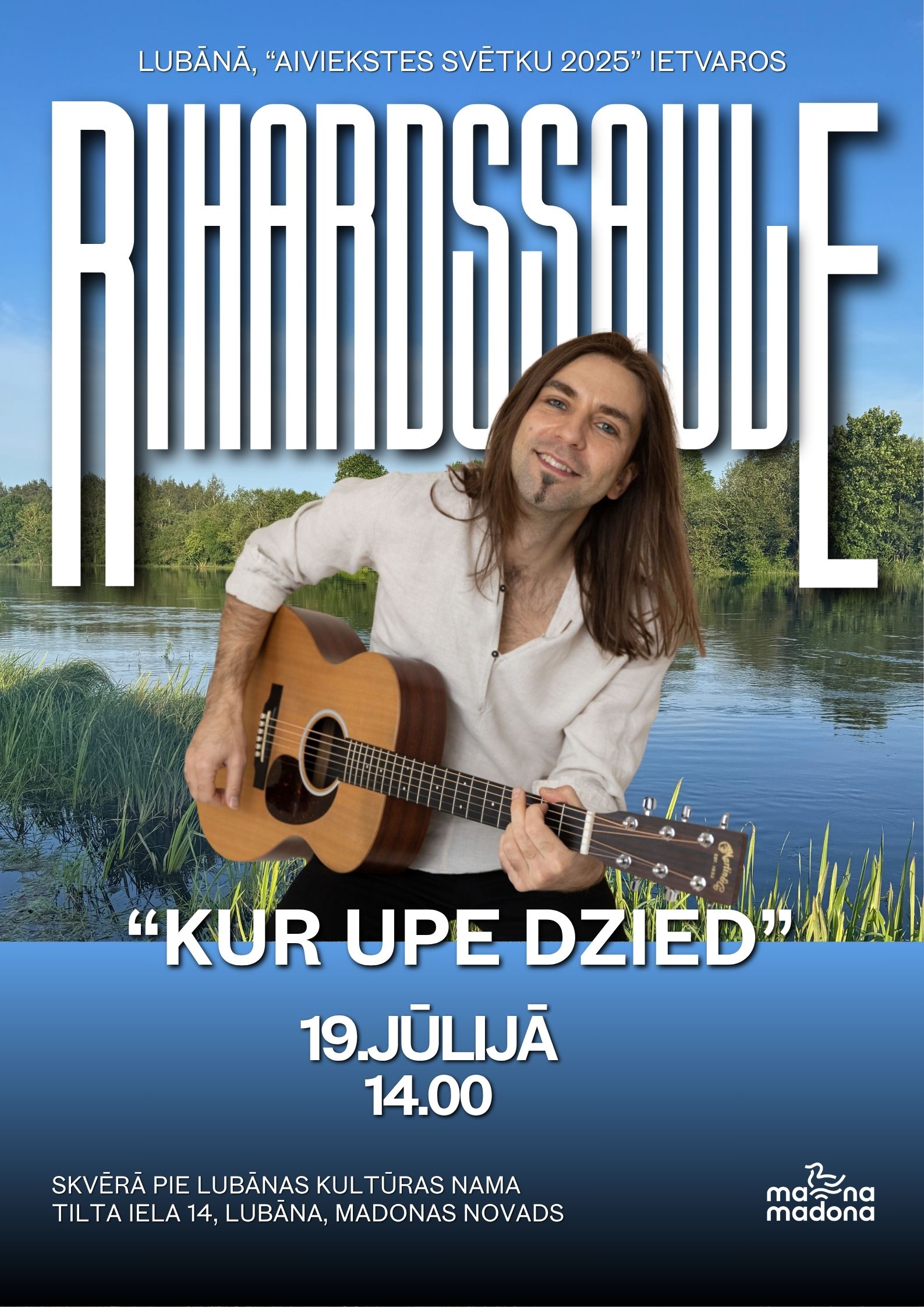 Kur upe dzied