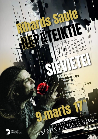 Koncerts "Nepateiktie Vārdi Sievietei" 9.martā